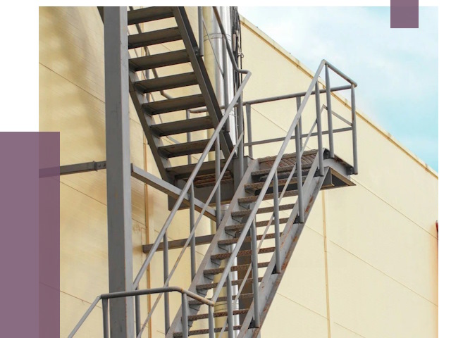 Пожарные лестницы в Евпатории от 12640 руб. — монтаж и продажа | ПРОЛЁТ-Евп