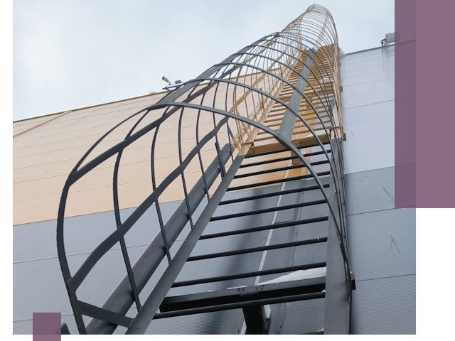 Изготовление и монтаж пожарных лестниц в Евпатории профессионально