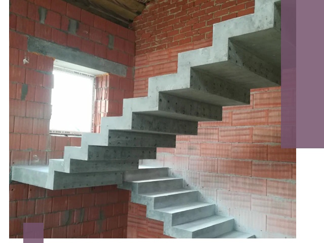 Бетонные лестницы под ключ в Евпатории: монтаж, демонтаж, ремонт