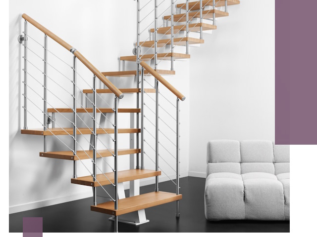 Модульные лестницы под ключ в Евпатории — монтаж и изготовление