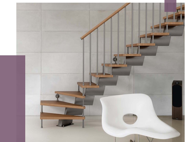 Монтаж модульных лестниц в Евпатории от 6530 руб. 