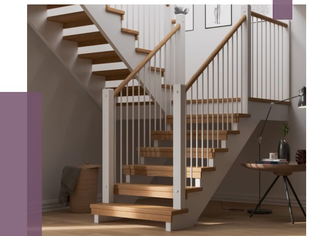 Маршевые лестницы в Евпатории от 39235 руб. — монтаж | ПРОЛЁТ-Евп