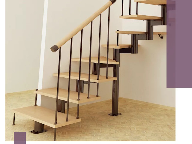 Монтаж лестниц на больцах в Евпатории — быстро и надежно