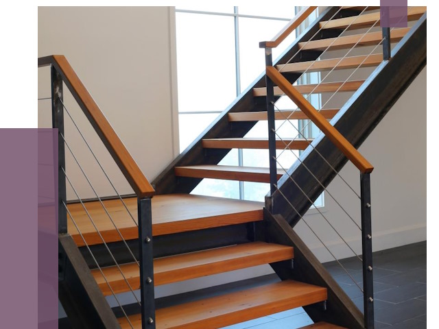 Изготовление лестниц на металлокаркасе в Евпатории от 19486 руб. | ПРОЛЁТ-Евп