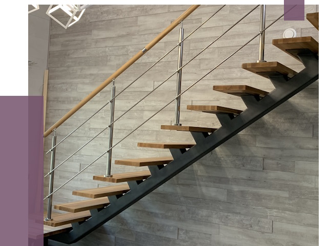 Изготовление лестниц на монокосоуре в Евпатории от 78471 руб. 