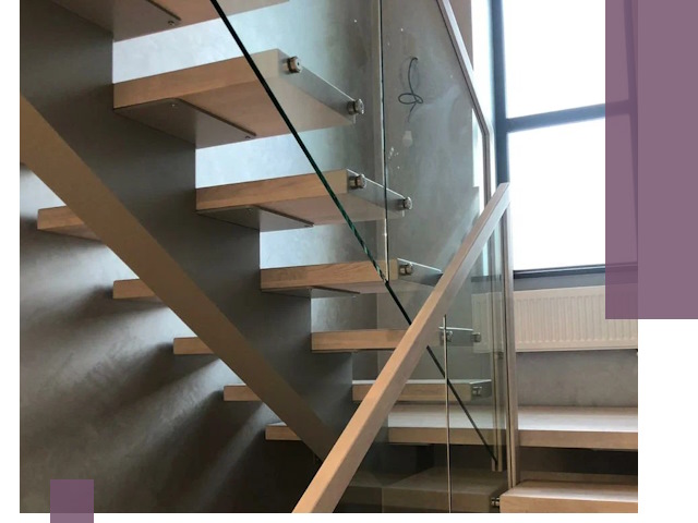 Изготовление лестниц на монокосоуре в Евпатории с монтажом и гарантией