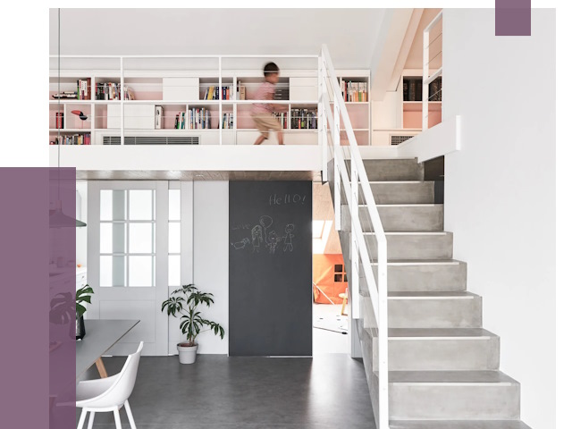 Лестницы для двухуровневой квартиры в Евпатории от 181694 руб. | ПРОЛЁТ-Евп