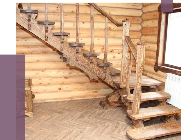 Лестницы в баню в Евпатории от 19697 руб. — изготовление | ПРОЛЁТ-Евп