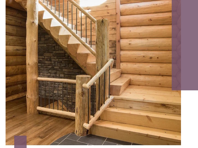 Лестницы в баню под заказ и профессиональный монтаж в Евпатории