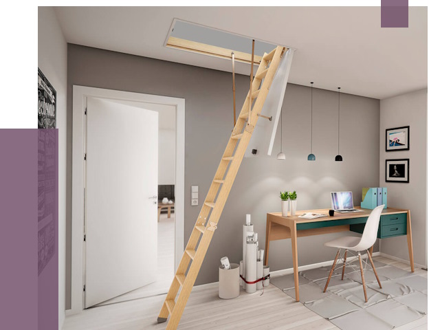 Чердачные лестницы в Евпатории — от 15010 руб. | ПРОЛЁТ-Евп