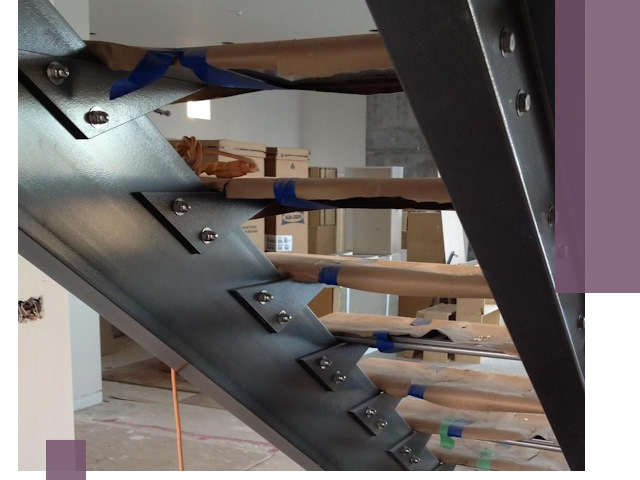 Усиление лестничных конструкций и усиление опор в Евпатории