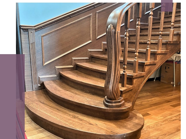 Дубовые лестницы под ключ в Евпатории от 181694 руб. — ПРОЛЁТ-Евп