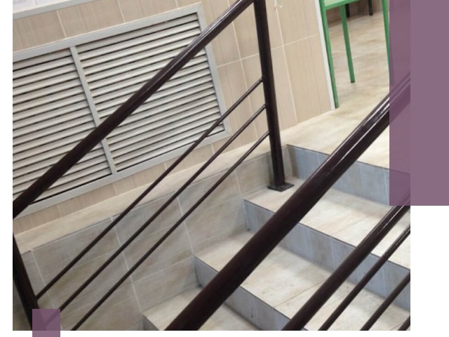 Изготовление перил из металла под ключ в Евпатории