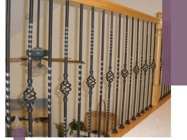 Изготовление и монтаж кованных перил в Евпатории под ключ