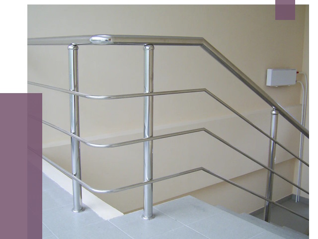 Алюминиевые перила в Евпатории от 6530 руб. под ключ | ПРОЛЁТ-Евп