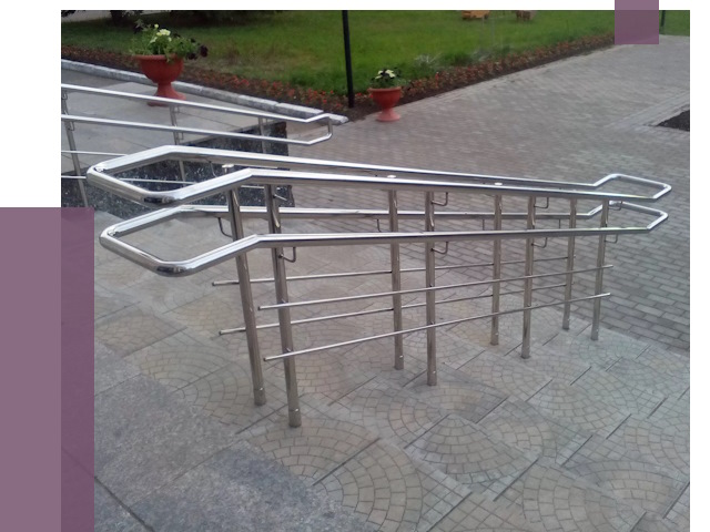 Перила для инвалидов в Евпатории от 7815 руб. под ключ | ПРОЛЁТ-Евп