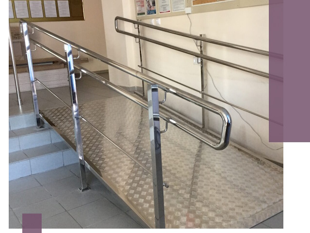 Перила для инвалидов в Евпатории — надежные поручни и ограждения