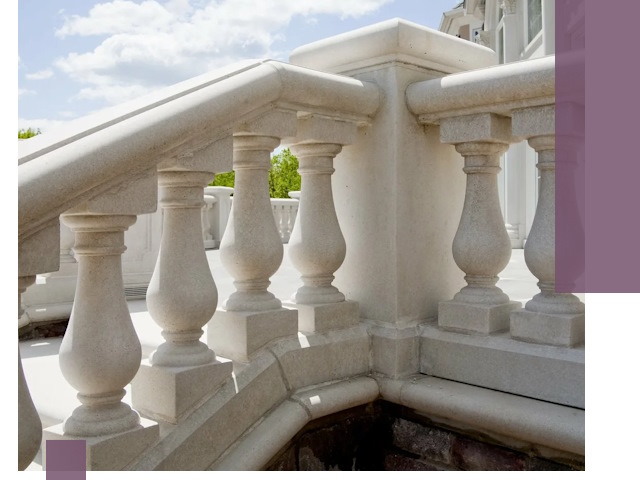 Балюстрады из металла и камня под ключ в Евпатории