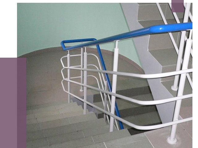 Перила в подъезде в Евпатории — установка и замена от 7636 руб. | ПРОЛЁТ-Евп