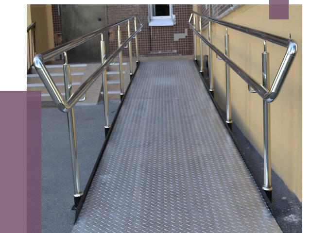 Пандусы в Евпатории от 12640 руб. — установка для инвалидов | ПРОЛЁТ-Евп