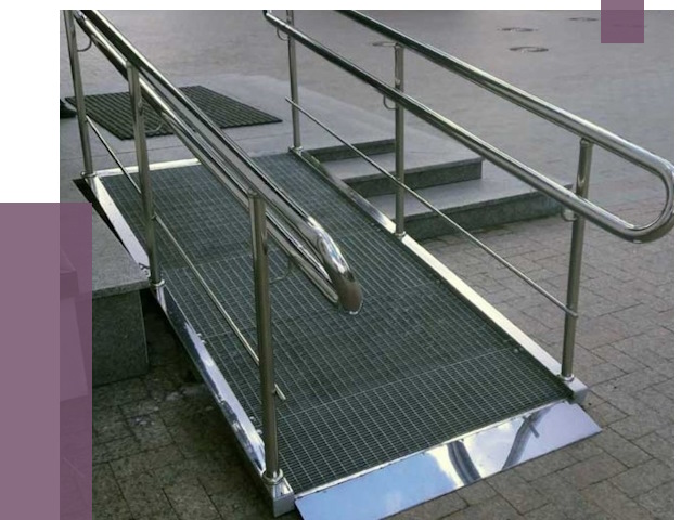 Монтаж пандусов для инвалидов в Евпатории от 8869 руб. под ключ | ПРОЛЁТ-Евп