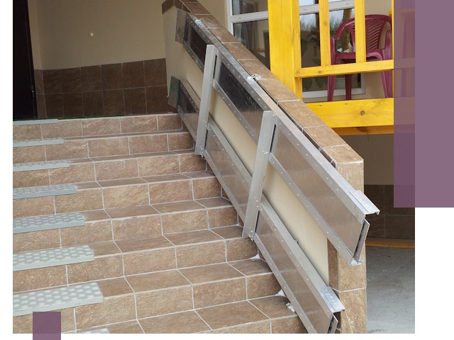 Откидные пандусы под ключ в Евпатории — монтаж и демонтаж