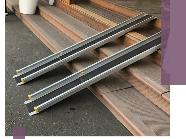 Телескопические пандусы под ключ в Евпатории — изготовление и монтаж