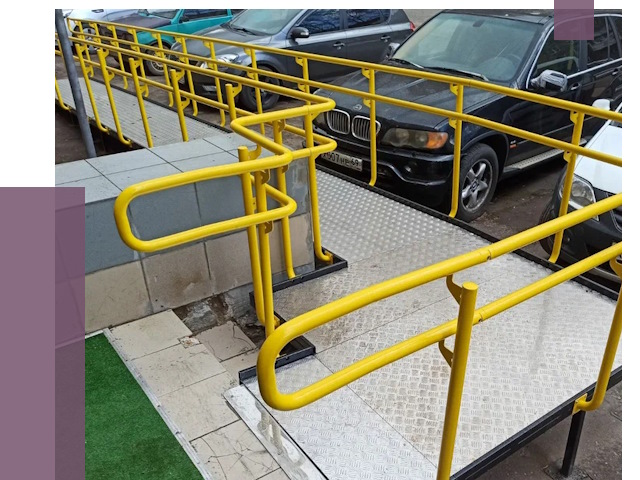 Стационарные пандусы в Евпатории от 12640 руб. | ПРОЛЁТ-Евп