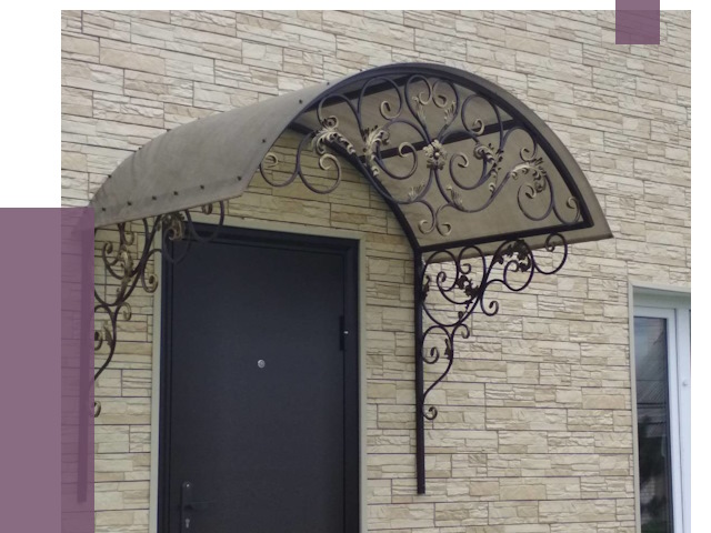 Ремонт козырьков в Евпатории от 7636 руб. | ПРОЛЁТ-Евп