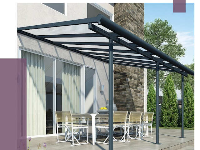 Навесы пристенные в Евпатории от 9374 руб. — монтаж и установка | ПРОЛЁТ-Евп