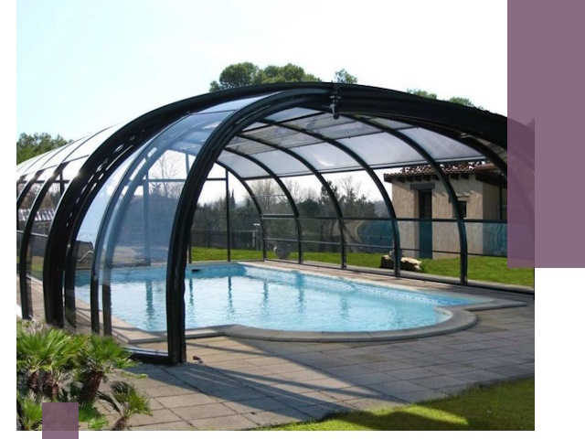 Навесы для бассейна в Евпатории: изготовление и монтаж под ключ