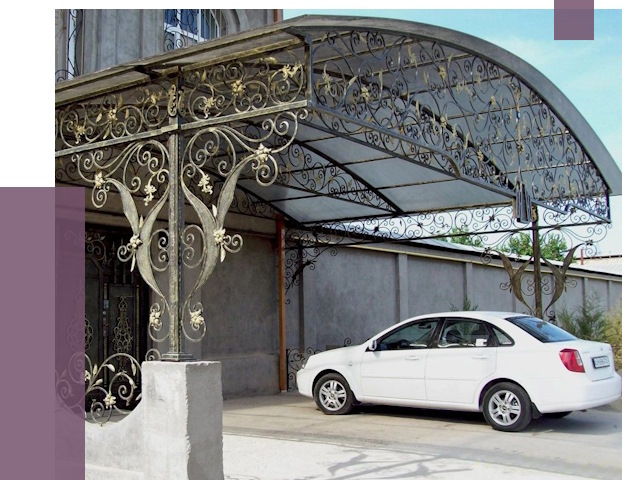 Кованые навесы в Евпатории от 15010 руб. | ПРОЛЁТ-Евп