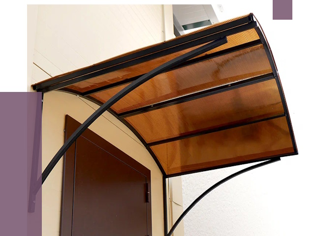 Недорогие козырьки в Евпатории от 7815 руб.  | ПРОЛЁТ-Евп