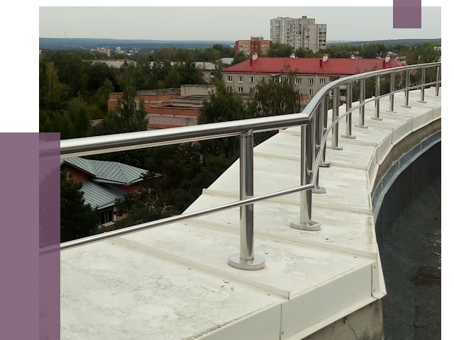 Парапеты и ограждения кровли в Евпатории от 5109 руб. 