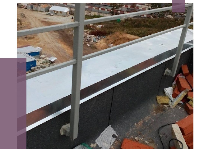 Монтаж парапетов в Евпатории от 4424 руб.  | ПРОЛЁТ-Евп