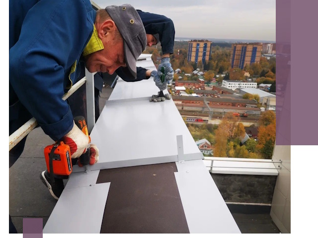 Монтаж парапетов в Евпатории — установка прочных металлических ограждений