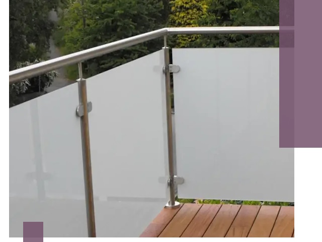 Алюминиевые парапеты для балконов и террас в Евпатории