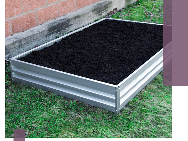 Металлические бордюры для грядок в Евпатории: прочность и аккуратность