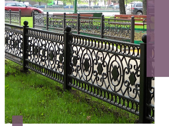 Секционные газонные ограждения под ключ в Евпатории