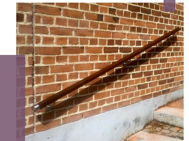 Изготовление пристенных поручней в Евпатории от 4582 руб. — ПРОЛЁТ-Евп