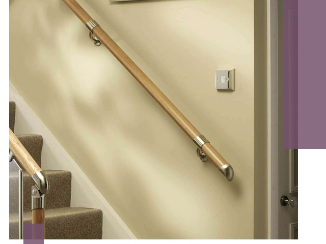 Монтаж пристенных поручней профессионально в Евпатории