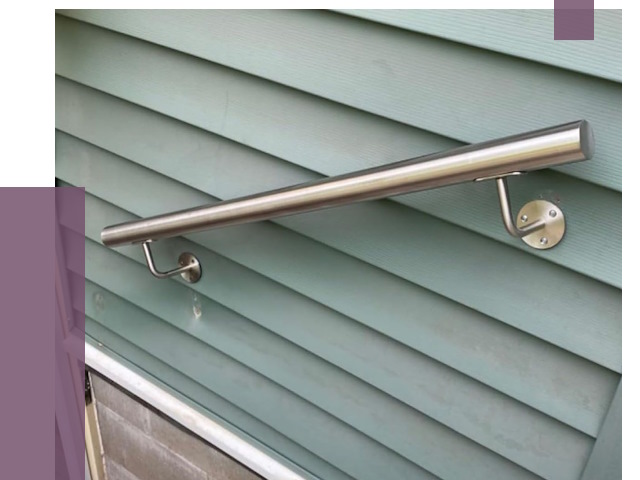 Поручни из нержавеющей стали в Евпатории от 7900 руб.  | ПРОЛЁТ-Евп