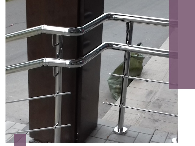 Монтаж поручней из нержавеющей стали в Евпатории качественно и быстро